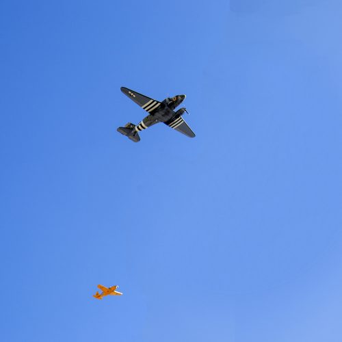 WW2 Flyover