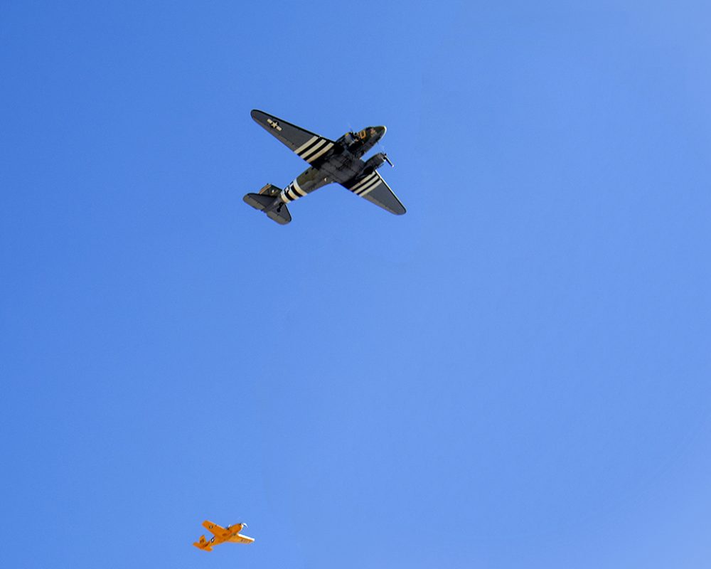 WW2 Flyover